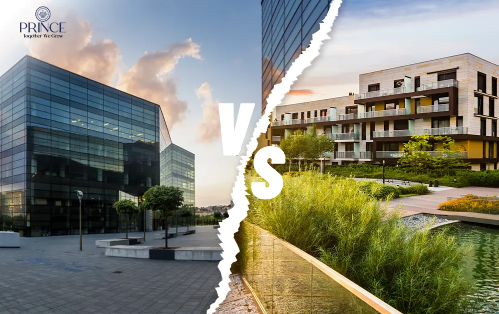 Which is better to invest commercial or residential property?